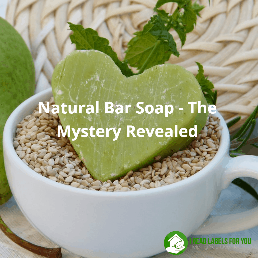 Natural Bar Soap - The Mystery Revealed. Picture of soap potentially made with castile soap ingredients.