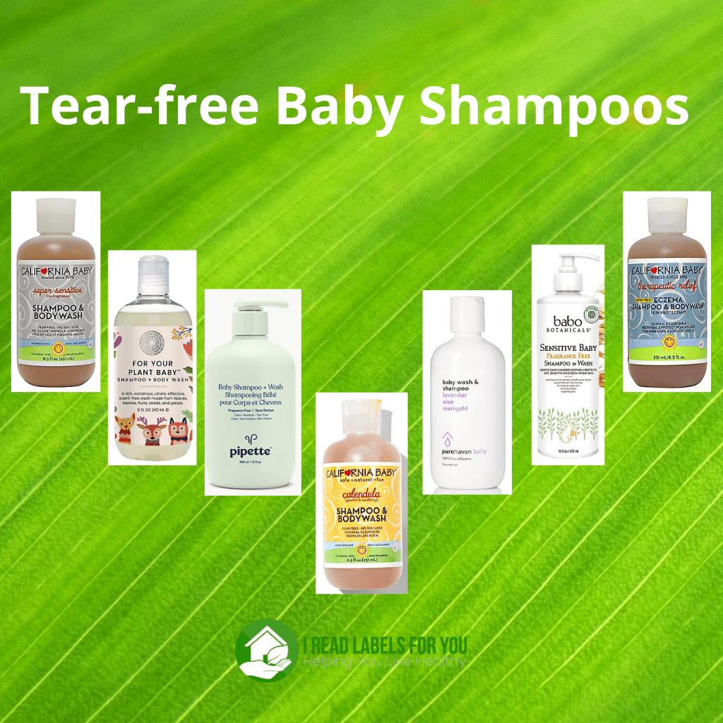 Tear-Free Baby Shampoo and Numbing Agents