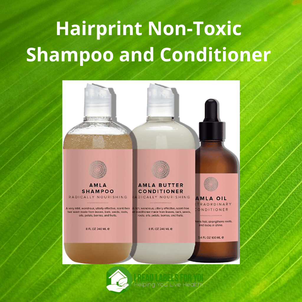 Non store toxic shampoo