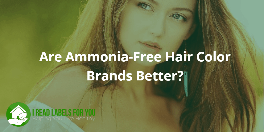 Ammonia Free Hair Color Brands Are They Better I Read Labels