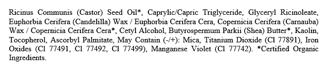Crunchi non-toxic lip crayon ingredients