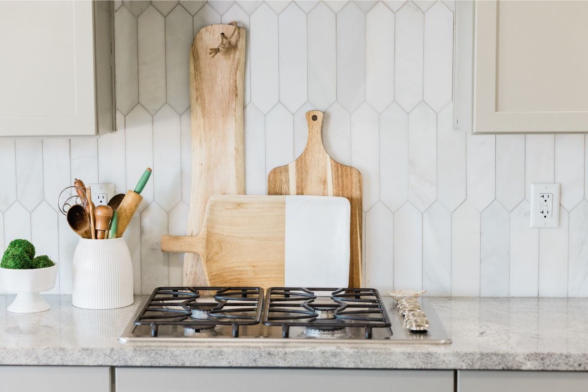 Small Walnut Wood Cutting Board by Virginia Boys Kitchens