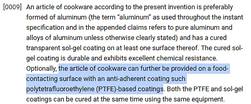 Sol-Gel coating description.