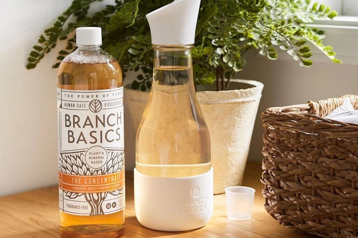 Branch Basics cleaning supplies
