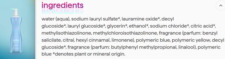 I Read Labels For You opinion on Method Dish Soap ingredients