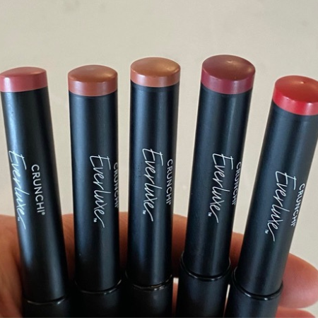 A photo of Crunchi lip crayon tips.