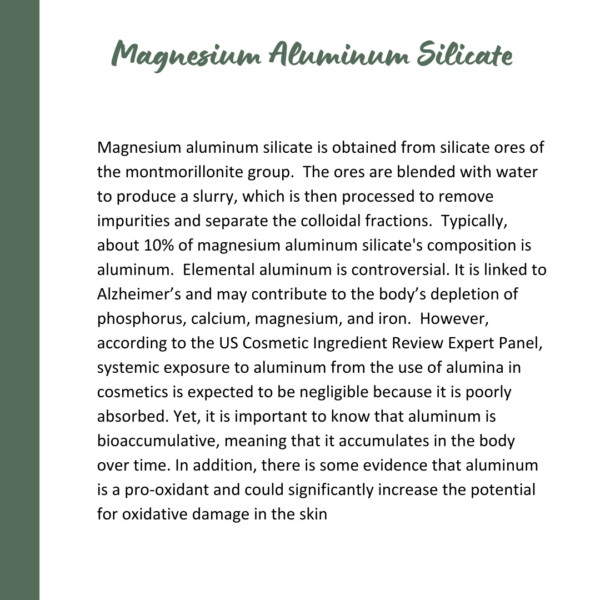 Magnesium Aluminum Silicate