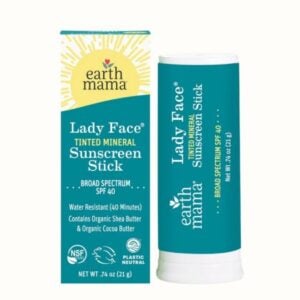 I Read Labels For You opinion on Earth Mama Lady Face Tinted Mineral Sunscreen Stick