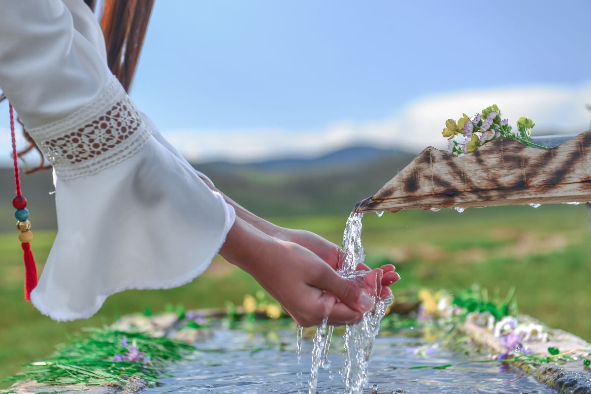 Spring water clearance drink