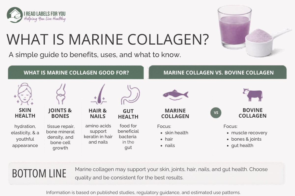 I Read Labels For You opinion on Marine Collagen benefits