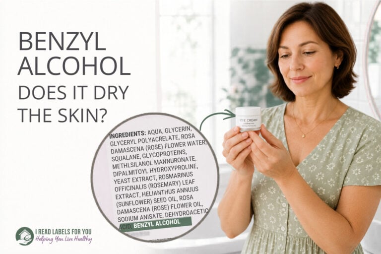 I Read Labels Foe You answers the question Is Benzyl Alcohol Safe