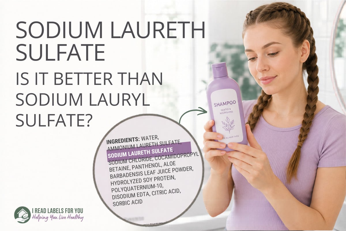 I Read Labels For You answers the question Is Sodium Laureth Sulfate Safe